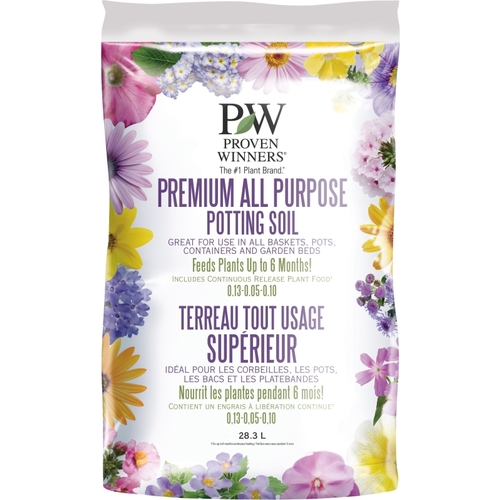 Proven Winners 3101013.LT028.3P Premium All-Purpose Potting Soil, 28.3 L