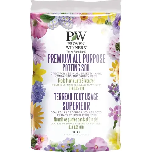 Premium All-Purpose Potting Soil, 28.3 L