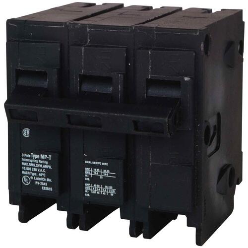 Siemens MP390 Circuit Breaker, MP-T, 90 A, 3 -Pole, 240 VAC, Instantaneous, Non-Interchangeable Trip