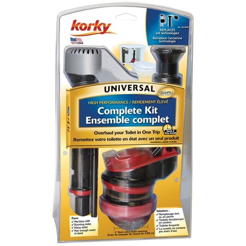 Platinum Toilet Repair Kit, Rubber