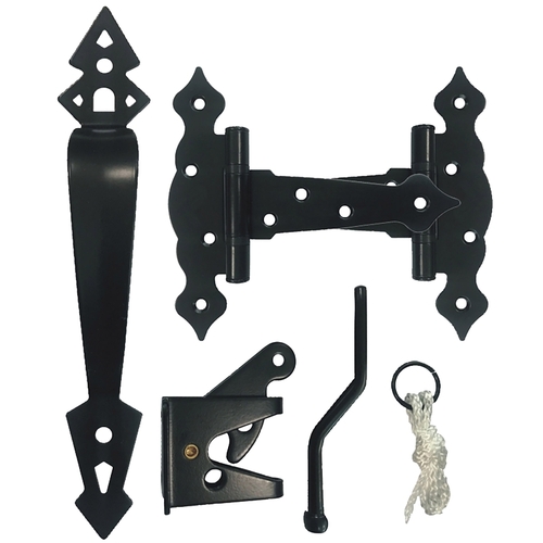 KIT COMBO GATE DECOR STEEL BLK