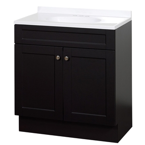 Espresso Shaker Bathroom Vanities