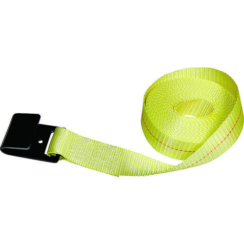 Winch Strap with Flat Hook, 2 in W, 30 ft L, 3333 lb Vertical Hitch, Polyester