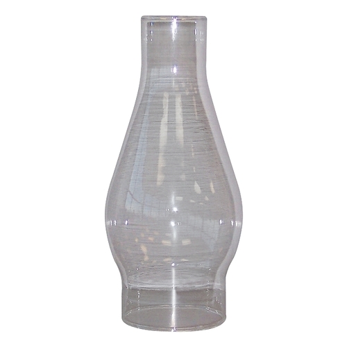 Tiki 411B-XCP6 Lamp Chimney, Glass, Clear, For: #110-MTB Chamber Lamp, Traditions Oil Lamps with 2-5/8 in Bases - pack of 6
