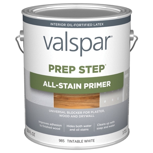 Prep Step 985 Series All-Stain Primer, Tintable White, 1 gal - pack of 4