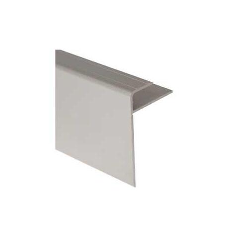 Stair Nose Moulding, Aluminum, Satin Gold