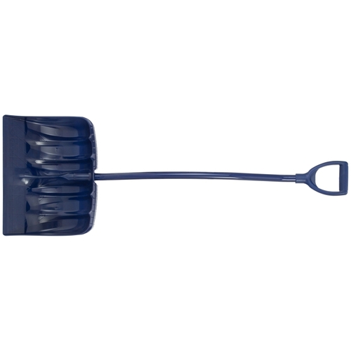 Garant YPM19EAKD Snow Shovel, 19-1/2 in W Blade, Poly Blade, Aluminum Handle, 55-1/2 in OAL