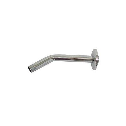 M-Line Series Shower Arm and Flange, Brass, Chrome