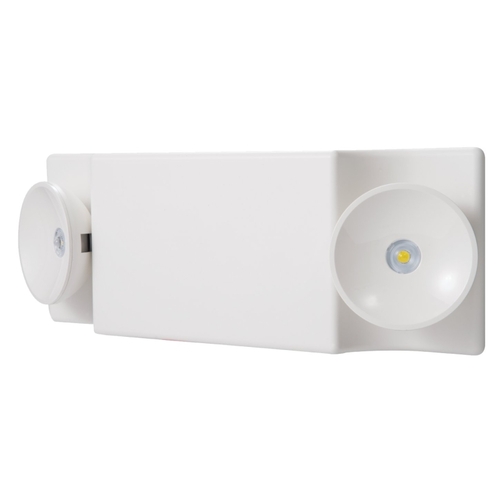 SEL Series Emergency Light, 14 in OAW, 4-3/4 in OAH, 120/240/277 VAC, 0.6 W, LED Lamp, White