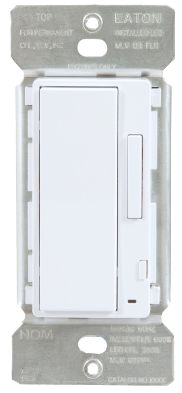 Halo HIWAC1BLE40AWH Accessory Dimmer, 3 -Way, 120 V, 60 Hz, Bluetooth, Wireless, White