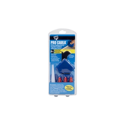 DAP 74875 PRO Caulk Caulking Tool Kit, Blue