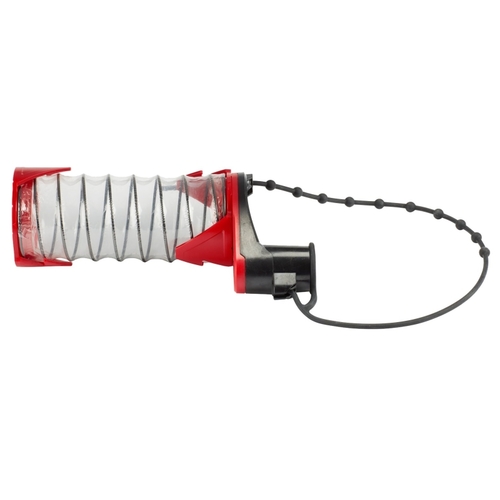 Drilling Shroud, Plastic, Rubber Strap Attachment Black/Red