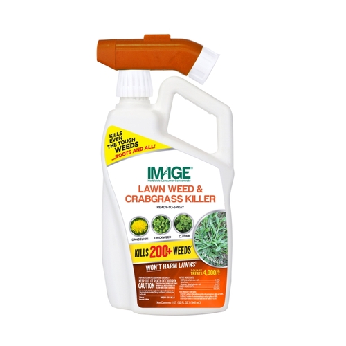 Ready-to-Use Vegetation Killer, Liquid, Brown, 32 oz Bottle