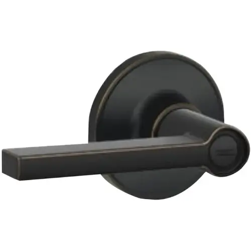 J Series J10V SOL 716 Passage Door Handle, Lever Handle, Aged Bronze, 2-3/8 to 2-3/4 in Backset