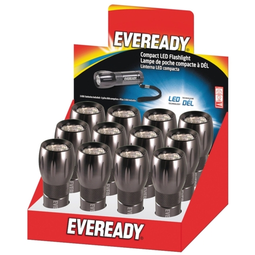 Energizer EVML33ASD Flashlight LED, AAA Battery, LED Lamp, 21 Lumens Lumens, 21 m Beam Distance, 12 hr Run Time