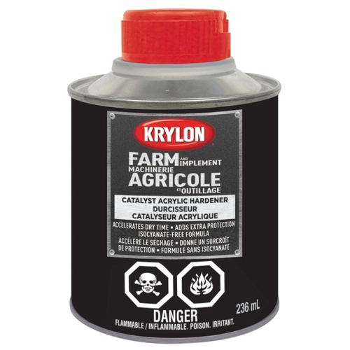 KRYLON 420460000 Farm and Implement Catalyst Acrylic Hardener, Liquid, 8 oz