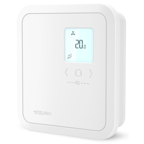 Stelpro ST252NPFF Non-Programmable Thermostat, 120/208/240 V, 10.4 A, 2500 W, 60 Hz, White