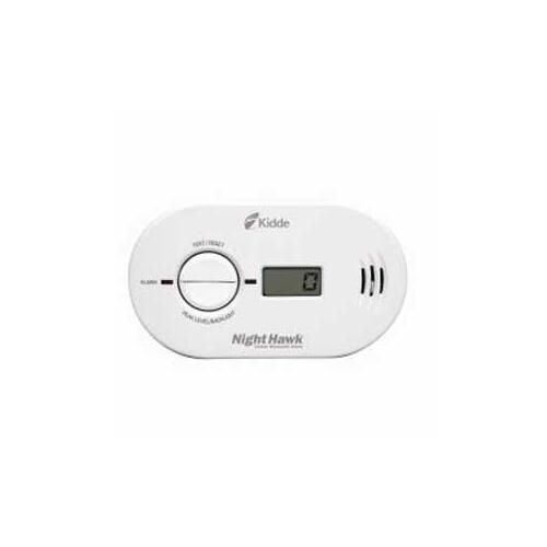 NightHawk Carbon Monoxide Alarm, 30 to 999 ppm, +/-30 % Accuracy, 4 to 15 min Response, 85 dB, White