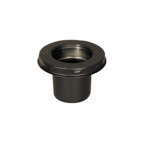 Stove Pipe Adapter, 7 in Dia, Stainless Steel, Black