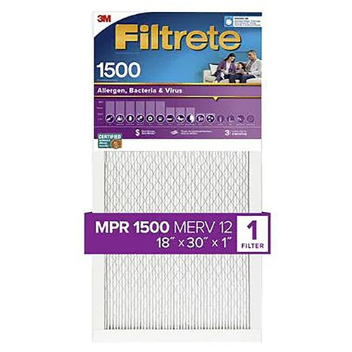 Filtrete 2028DC-4 FILTER AIR 1500MPR 18X30X1IN