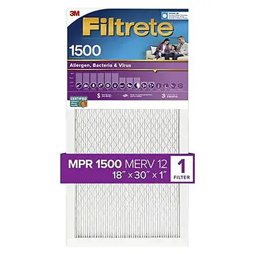 FILTER AIR 1500MPR 18X30X1IN