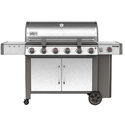 Weber 68004001 Genesis II Gas Grill, 72,000 Btu BTU, Natural Gas, 6 -Burner, 770 sq-in Primary Cooking Surface