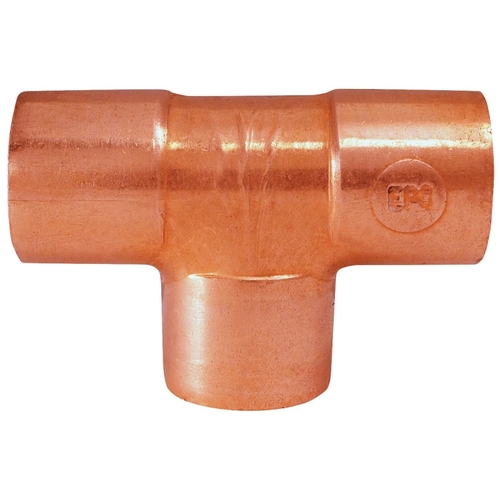 EPC 32970 111 Series Pipe Tee, 2 in, Sweat, Copper