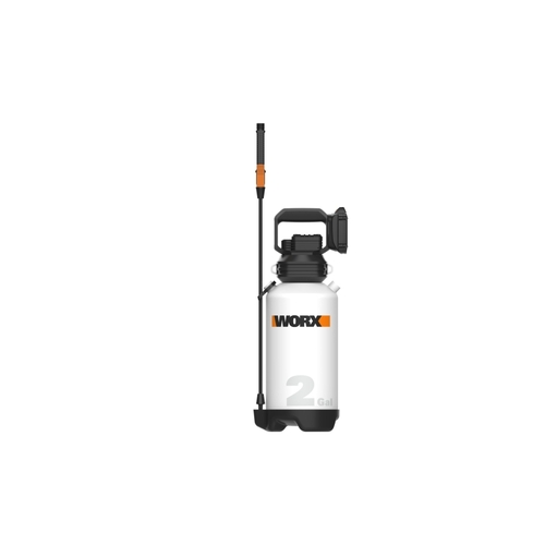 Worx WG829 Cordless Lawn Sprayer, 20 V Battery, 2 Ah, 2 gal Capacity