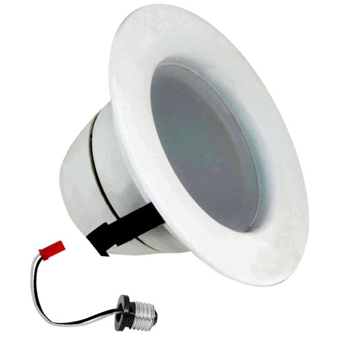 LEDR4/950CA Recessed Downlight, 7.2 W, 120 V, LED Lamp - pack of 6