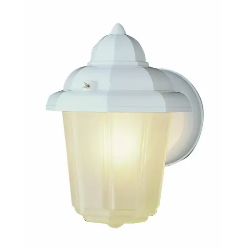 Dale Series 4160 BK Wall Lantern, Metal Fixture