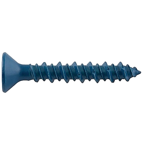 UltraCon+ Series Concrete Screw Anchor, 3/16 in Dia, 3-1/4 in L, Carbon Steel, Zinc Stalgard - pack of 100