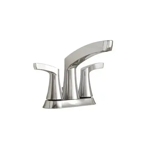 Danika Series Bathroom Faucet, 1.2 gpm, 2-Faucet Handle, Metal, Chrome Plated, 4 in Faucet Centers