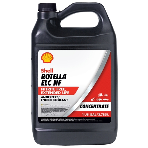 Shell Rotella 550041812 Extended Life Nitrite-Free Coolant, 1 gal Jug, Red