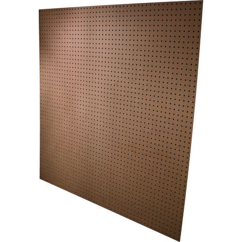 Alexandria Moulding PG002-6H048C Standard Perforated Hardboard, 4 ft OAW, 4 ft OAH, Plywood