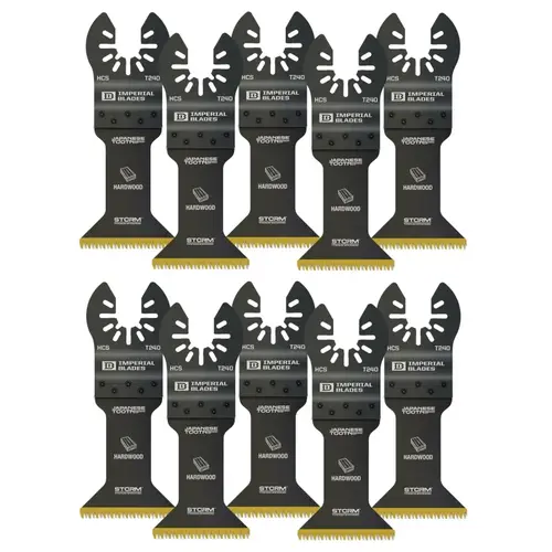 ONE FIT Oscillating Blade, 15 TPI, HCS Black - pack of 10