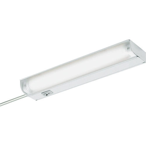 Good Earth Lighting G9712P-T5-WHES-I Plug-In Under Cabinet Bar, 120 V, 8 W, 1-Lamp, Fluorescent Lamp, 3000 K Color Temp