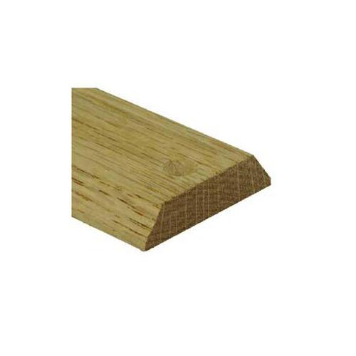 SHUR-TRIM FW3830NAT06 Equalizer Edging, 6 ft L, 1-1/2 in W, 3/16 in Thick, Wood, Natural Oak