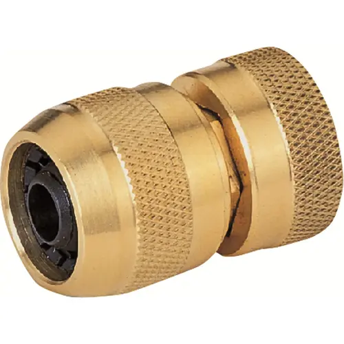 Hose Coupling, 5/8 in, Female, Brass, Brass