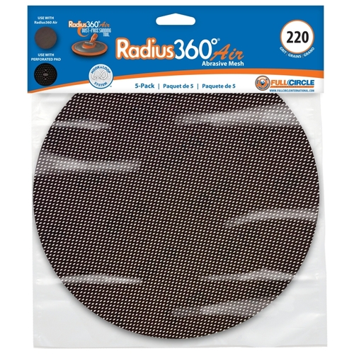 Full Circle MESH SD220-5 Sanding Disc, 220 Grit - pack of 5