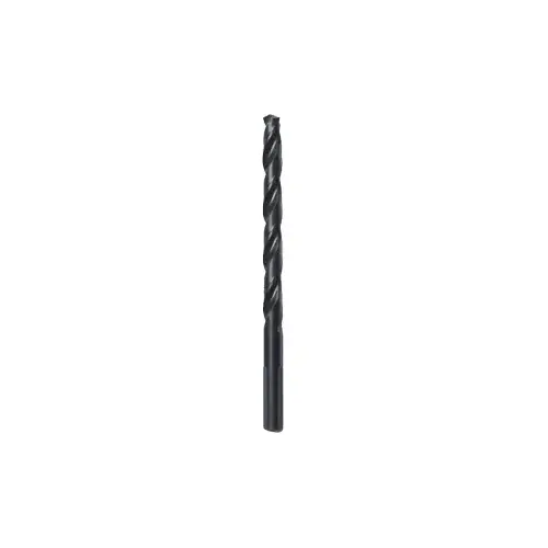 Thunderbolt Jobber Drill Bit, 7/32 in Dia, 3-3/4 in OAL, Parabolic Flute, 7/32 in Dia Shank Black Oxide