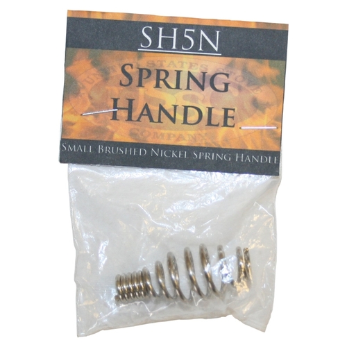Spring Stove Handle, Small, Nickel
