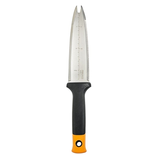 Fiskars 340130-1001 Hori Hori Knife, 7 in L Blade, Stainless Steel Blade