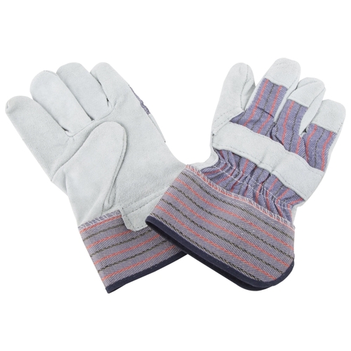 Diamondback SPAB Padded Gloves, For All Genders, One-Size, 10.25 in L, Shirred Wrist Cuff, 70% Leather & Fabric Back Pair