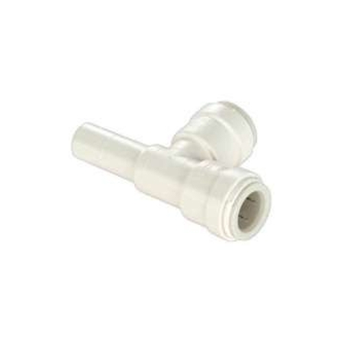 Watts 3533-14/P-848 3533-14 Reducing Pipe Tee, 3/4 in, Sweat Push-Fit, Plastic, White, 250 psi Pressure