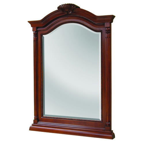 Wingate Series Mirror, Rectangular, 26 in W, 36 in H, Wood Frame, Wall Mounting
