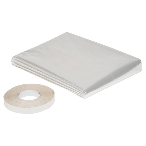 Climaloc CI22780 Insulating Film, 42 in W, 0.9 mil Thick, 64 in L, Clear - pack of 2