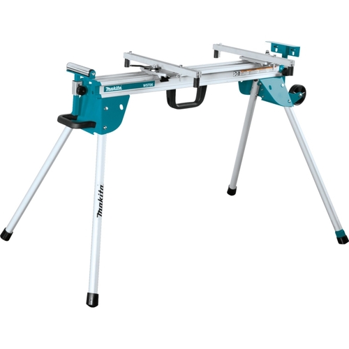 FG Miter Saw Stand, 500 lb, 29-1/2 in W Stand, 45-1/2 in D Stand, 33-1/2 in H Stand, Aluminum, Teal