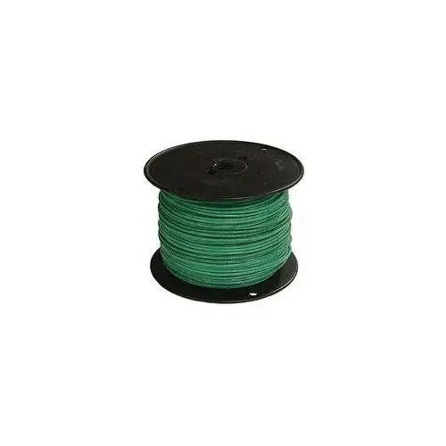 Building Wire, 14 AWG Wire, 1 -Conductor, 500 ft L, Copper Conductor, Thermoplastic Insulation