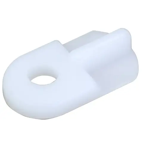 SVNTBN Turn Button, Nylon, 7/16 in W Dimensions White