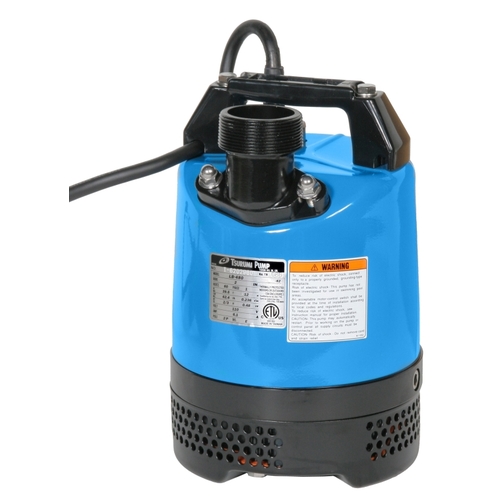 Submersible Pump, 1-Phase, 6.1 A, 115/230 V, 0.66 hp, 2 in Outlet, 39-1/2 ft Max Head, 15.9 gpm